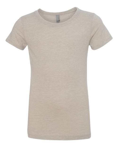 Next Level Girls’ CVC Princess T-Shirt - Next Level 3712 Silk L Short Sleeve T-Shirts