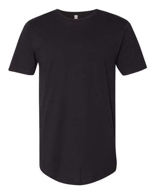 Next Level Men's Cotton Long Body T-Shirt - Next Level 3602 Black XS Short Sleeve T-Shirts