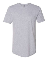 Next Level Men's Cotton Long Body T-Shirt - Next Level 3602 Heather Grey XS Short Sleeve T-Shirts