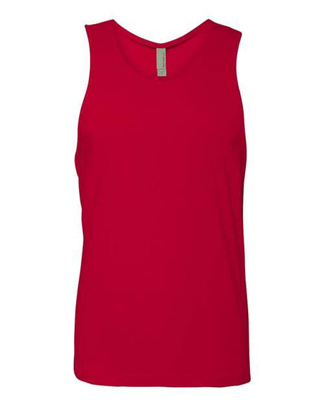 Next Level Men's Cotton Muscle Tank - Next Level 3633 Red XS