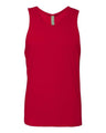 Next Level Men's Cotton Muscle Tank - Next Level 3633 Red XS