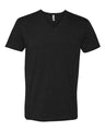 Next Level Men's CVC V - Neck T-Shirt - Next Level 6240 Black S Short Sleeve T-Shirts