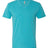 Next Level Men's CVC V - Neck T-Shirt - Next Level 6240 Bondi Blue S Short Sleeve T-Shirts