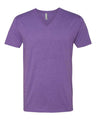 Next Level Men's CVC V - Neck T-Shirt - Next Level 6240 Purple Rush S Short Sleeve T-Shirts