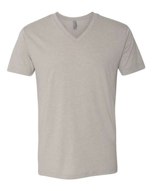 Next Level Men's CVC V - Neck T-Shirt - Next Level 6240 Silk S Short Sleeve T-Shirts