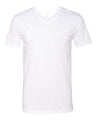 Next Level Men's CVC V - Neck T-Shirt - Next Level 6240 White S Short Sleeve T-Shirts