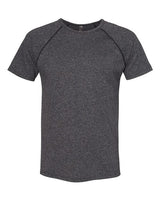 Next Level Men's Mock Twist Raglan T-Shirt - Next Level 2050 Black S Short Sleeve T-Shirts