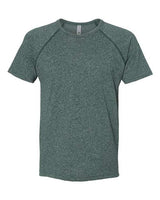 Next Level Men's Mock Twist Raglan T-Shirt - Next Level 2050 Forest Green S Short Sleeve T-Shirts