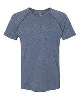 Next Level Men's Mock Twist Raglan T-Shirt - Next Level 2050 Indigo 2XL Short Sleeve T-Shirts