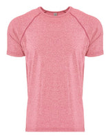 Next Level Men's Mock Twist Raglan T-Shirt - Next Level 2050 Tech Pink S Short Sleeve T-Shirts