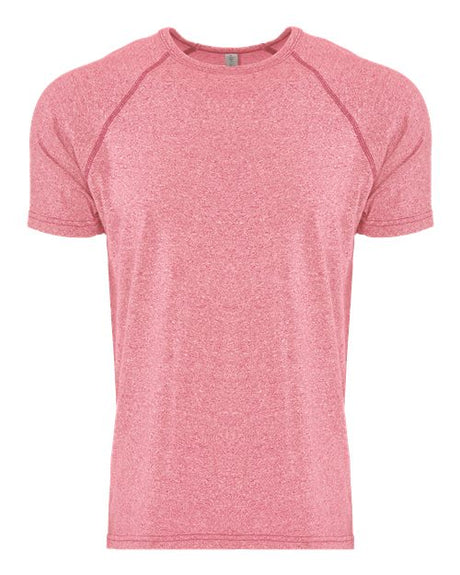 Next Level Men's Mock Twist Raglan T-Shirt - Next Level 2050 Tech Pink S Short Sleeve T-Shirts