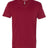 Next Level Men's Sueded V - Neck T-Shirt - Next Level 6440 Cardinal XS Short Sleeve T-Shirts