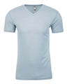 Next Level Men's Sueded V - Neck T-Shirt - Next Level 6440 Light Blue XS Short Sleeve T-Shirts