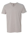 Next Level Men's Sueded V - Neck T-Shirt - Next Level 6440 Light Grey XS Short Sleeve T-Shirts