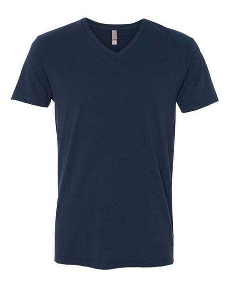 Next Level Men's Sueded V - Neck T-Shirt - Next Level 6440 Midnight Navy XS Short Sleeve T-Shirts