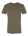 Next Level Men's Sueded V - Neck T-Shirt - Next Level 6440 Military Green XS Short Sleeve T-Shirts