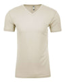 Next Level Men's Sueded V - Neck T-Shirt - Next Level 6440 Natural XS Short Sleeve T-Shirts