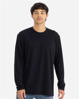 Next Level Men's Triblend Long Sleeve T-Shirt - Next Level 6071 Black XS Long Sleeve T-Shirts