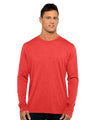 Next Level Men's Triblend Long Sleeve T-Shirt - Next Level 6071 Vintage Red XS Long Sleeve T-Shirts