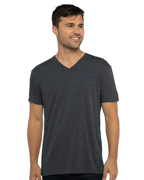 Next Level Men's Triblend V - Neck T-Shirt - Next Level 6040 Envy S Short Sleeve T-Shirts