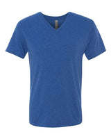 Next Level Men's Triblend V - Neck T-Shirt - Next Level 6040 Vintage Royal S Short Sleeve T-Shirts