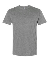 Next Level Sueded T-Shirt - Next Level 6410 Dark Heather Grey XS Short Sleeve T-Shirts