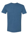 Next Level Sueded T-Shirt - Next Level 6410 Heather Cool Blue XS Short Sleeve T-Shirts