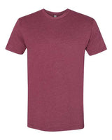 Next Level Sueded T-Shirt - Next Level 6410 Heather Maroon XS Short Sleeve T-Shirts