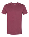 Next Level Sueded T-Shirt - Next Level 6410 Heather Maroon XS Short Sleeve T-Shirts