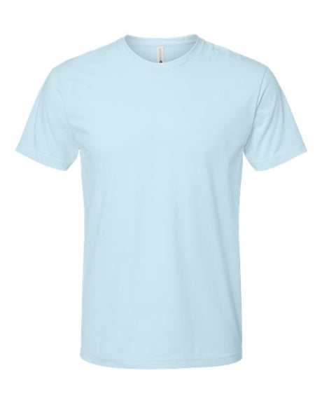 Next Level Sueded T-Shirt - Next Level 6410 Light Blue XS Short Sleeve T-Shirts