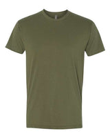 Next Level Sueded T-Shirt - Next Level 6410 Military Green XS Short Sleeve T-Shirts