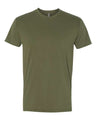 Next Level Sueded T-Shirt - Next Level 6410 Military Green XS Short Sleeve T-Shirts