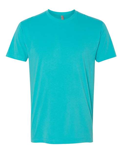 Next Level Sueded T-Shirt - Next Level 6410 Tahiti Blue XS Short Sleeve T-Shirts