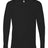 Next Level Unisex Cotton Long Sleeve T-Shirt - Next Level 3601 Black XS Long Sleeve T-Shirts