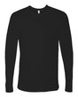 Next Level Unisex Cotton Long Sleeve T-Shirt - Next Level 3601 Black XS Long Sleeve T-Shirts