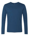 Next Level Unisex Cotton Long Sleeve T-Shirt - Next Level 3601 Cool Blue XS Long Sleeve T-Shirts