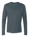 Next Level Unisex Cotton Long Sleeve T-Shirt - Next Level 3601 Indigo XS Long Sleeve T-Shirts