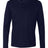 Next Level Unisex Cotton Long Sleeve T-Shirt - Next Level 3601 Midnight Navy XS Long Sleeve T-Shirts