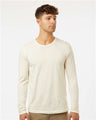 Next Level Unisex Cotton Long Sleeve T-Shirt - Next Level 3601 Natural XS Long Sleeve T-Shirts