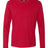 Next Level Unisex Cotton Long Sleeve T-Shirt - Next Level 3601 Red XS Long Sleeve T-Shirts