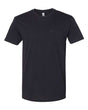 Next Level Unisex Cotton Pocket T-Shirt - Next Level 3605 Black XS Short Sleeve T-Shirts