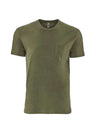 Next Level Unisex Cotton Pocket T-Shirt - Next Level 3605 Military Green XS Short Sleeve T-Shirts