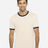 Next Level Unisex Cotton Ringer T-Shirt - Next Level 3604 Natural/ Midnight Navy XS Short Sleeve T-Shirts