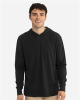 Next Level Unisex CVC Hoodie Long Sleeve T-Shirt - Next Level 6221 Black XS Long Sleeve T-Shirts