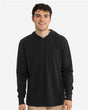 Next Level Unisex CVC Hoodie Long Sleeve T-Shirt - Next Level 6221 Black XS Long Sleeve T-Shirts