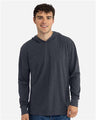 Next Level Unisex CVC Hoodie Long Sleeve T-Shirt - Next Level 6221 Charcoal XS Long Sleeve T-Shirts