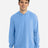 Next Level Unisex CVC Hoodie Long Sleeve T-Shirt - Next Level 6221 Heather Columbia Blue XS Long Sleeve T-Shirts