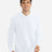 Next Level Unisex CVC Hoodie Long Sleeve T-Shirt - Next Level 6221 White XS Long Sleeve T-Shirts
