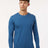Next Level Unisex CVC Long Sleeve T-Shirt - Next Level 6211 Heather Cool Blue XS Long Sleeve T-Shirts