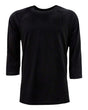 Next Level Unisex CVC Three - Quarter Sleeve Raglan T-Shirt - Next Level 6251 Black/ Black XS Short Sleeve T-Shirts